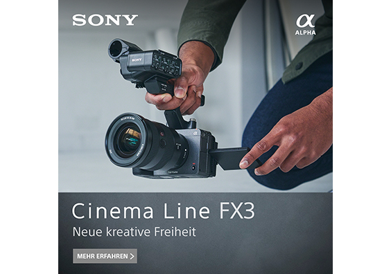 Neu für Filmer: SONY Alpha FX3
